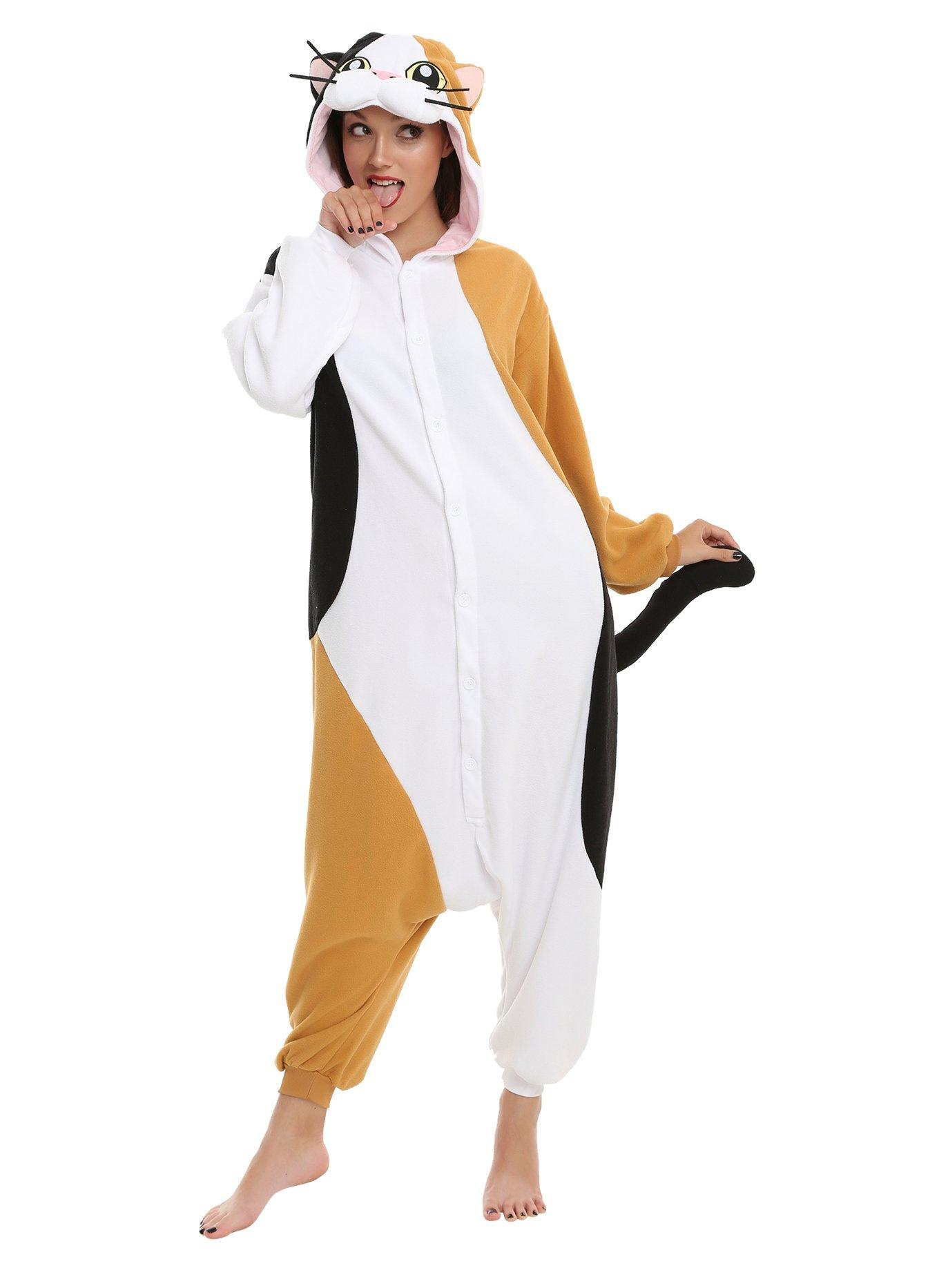 Calico Cat Kigurumi, , hi-res