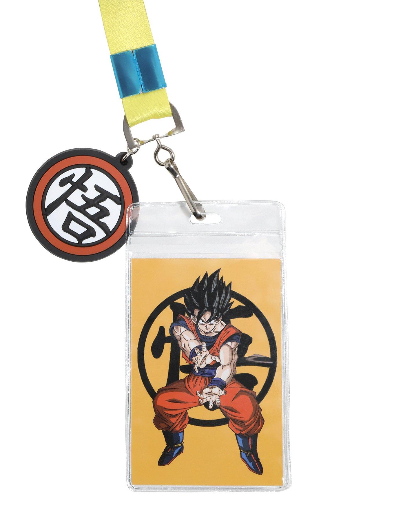 Wj Gafete Dragon Ball Z - Goku + Cordón Lanyard + Cinta