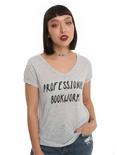 Professional Bookworm Girls T-Shirt, IVORY, hi-res