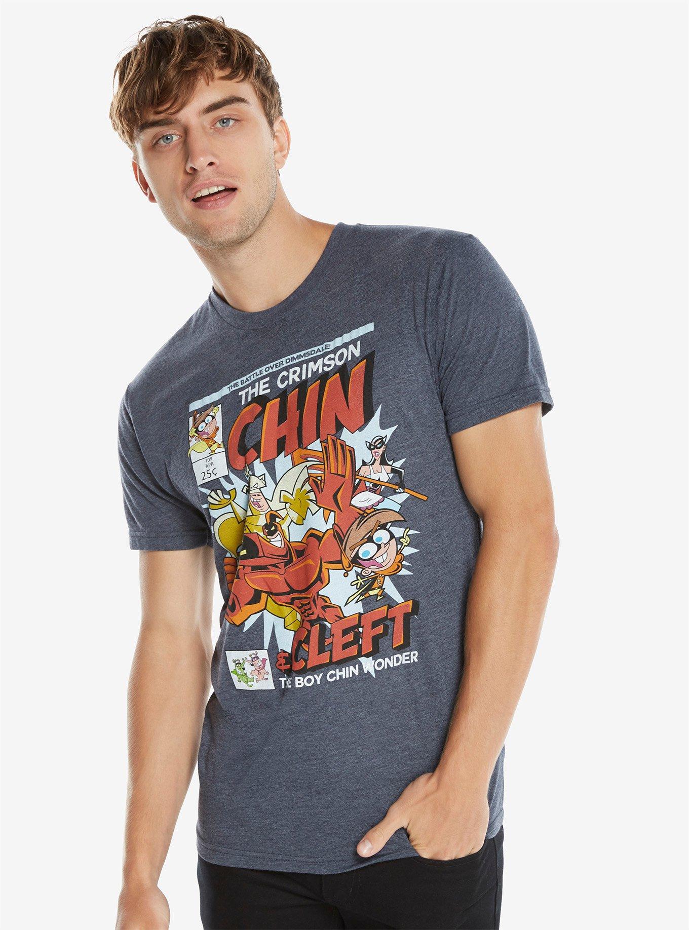 The Fairly Oddparents Crimson Chin T-Shirt, NAVY, hi-res