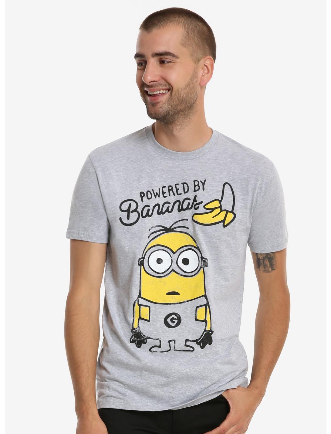 Despicable Me Powered By T-Shirt, GREY, hi-res
