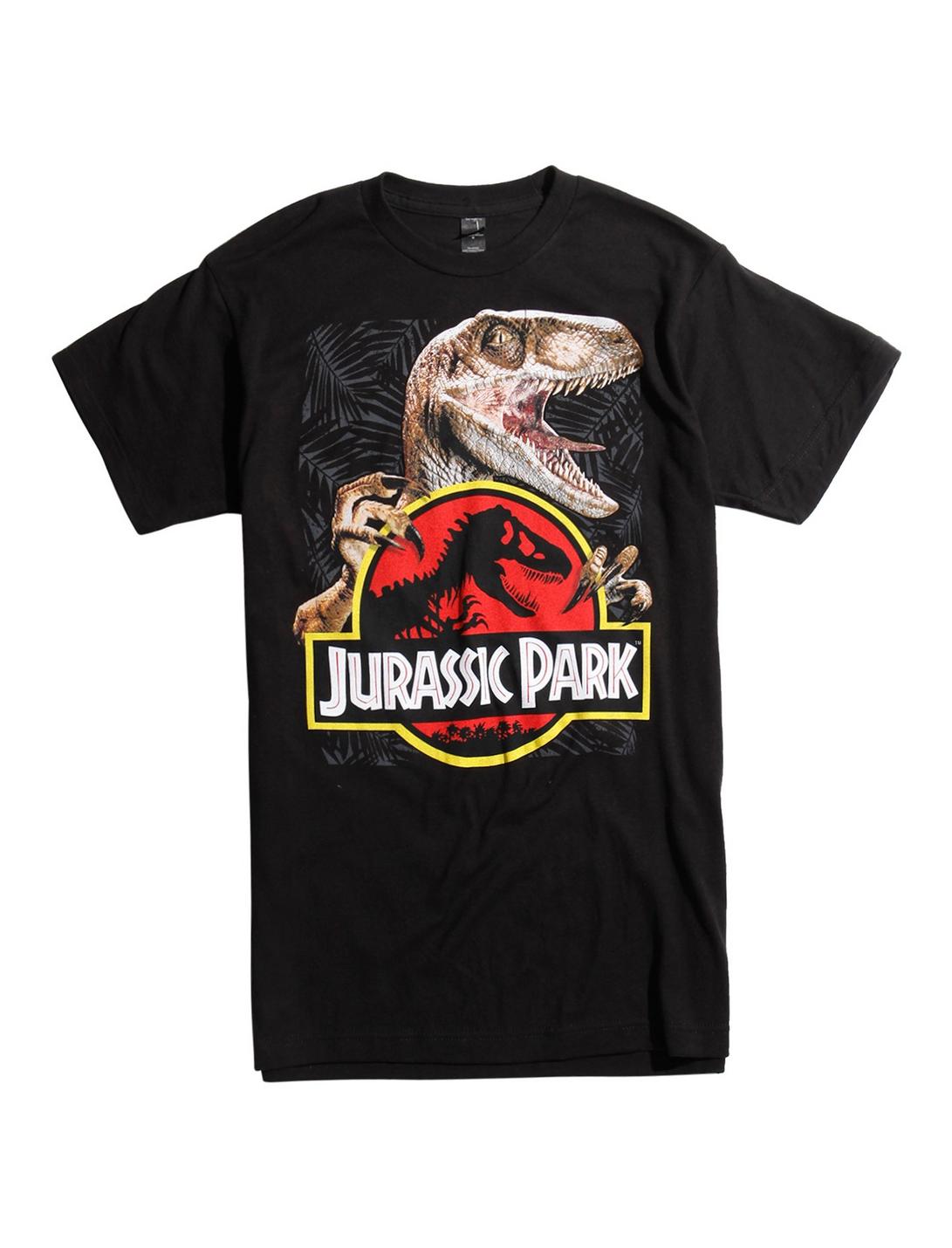 Jurassic Park Raptor T-Shirt, BLACK, hi-res
