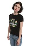 Jurassic Park Tropical Logo Girls T-Shirt, BLACK, hi-res