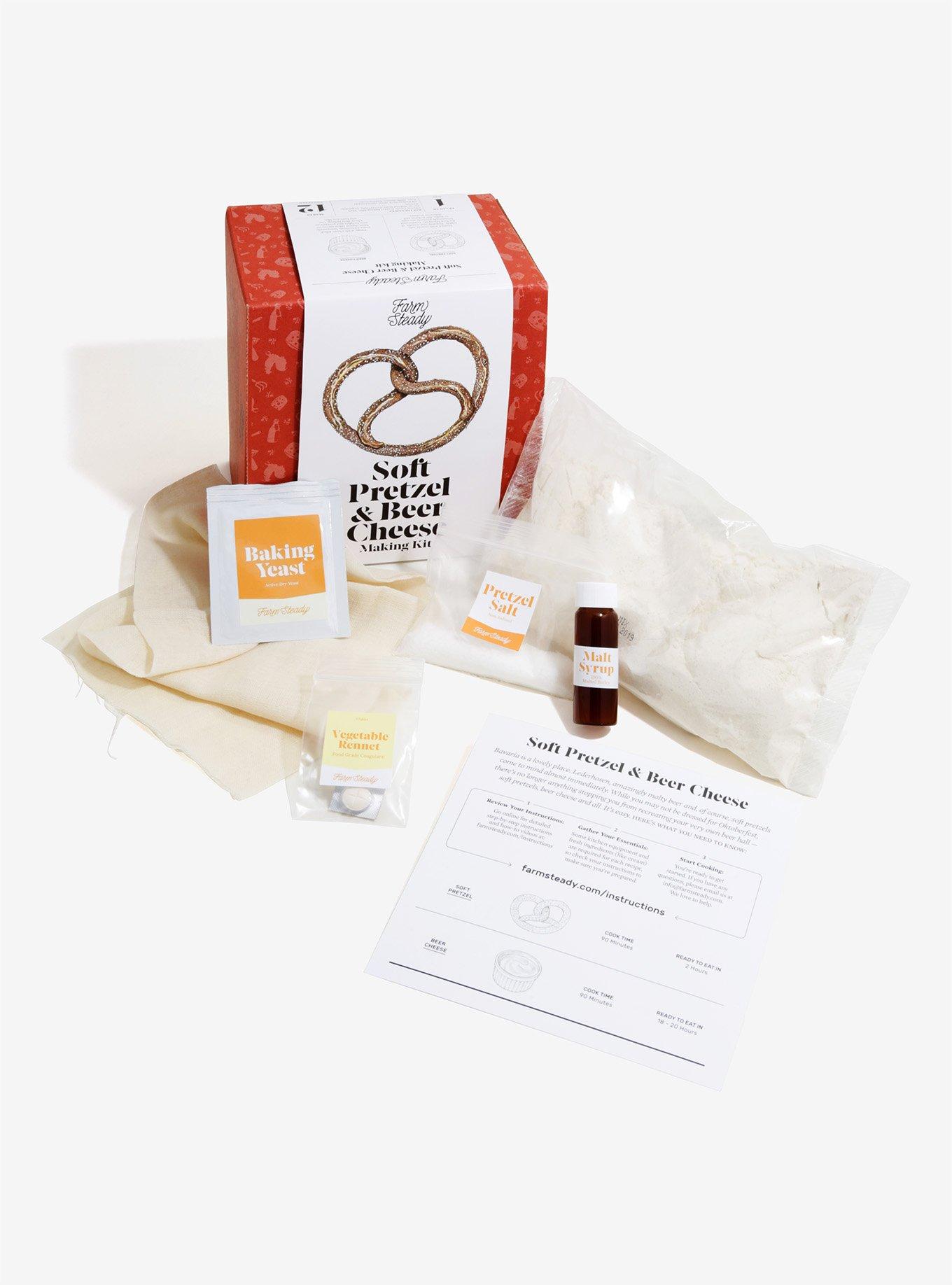 FarmSteady Soft Pretzel & Beer Cheese Making Kit BoxLunch