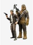 Star Wars: The Force Awakens Han Solo And Chewbacca ARTFX+ Statue Set, , hi-res