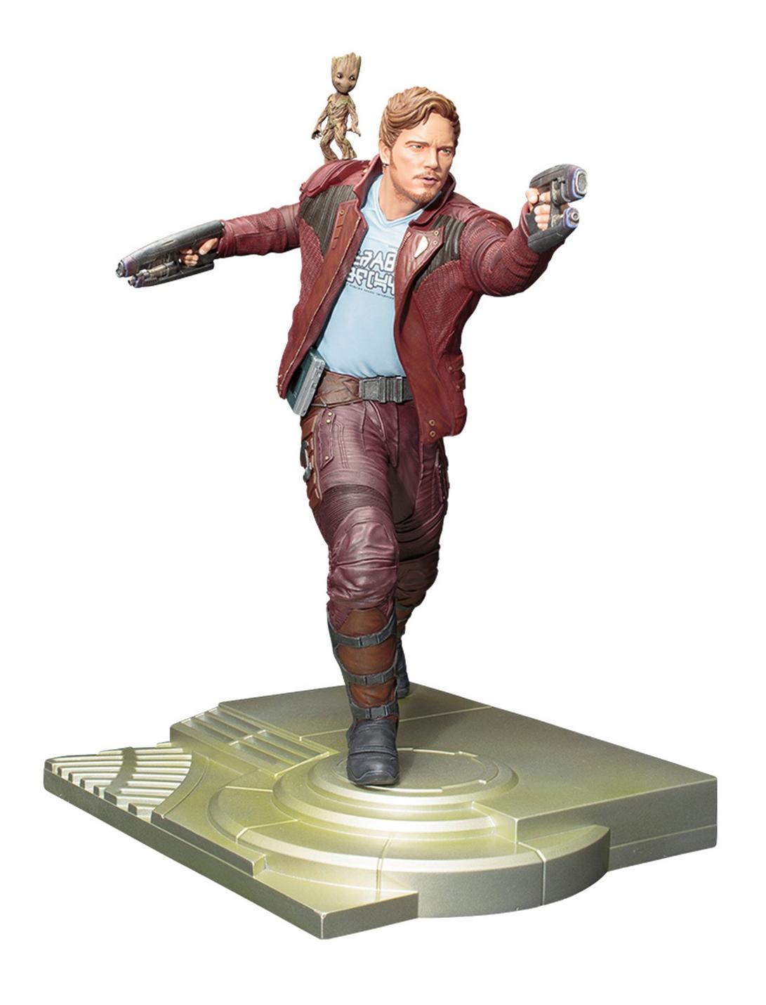 Marvel Guardians Of The Galaxy Vol. 2 Star-Lord With Groot ARTFX Figure, , hi-res