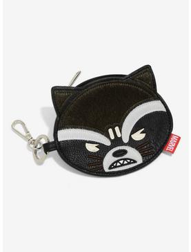Loungefly Marvel Guardians Of The Galaxy Rocket Raccoon Face Coin Purse, , hi-res