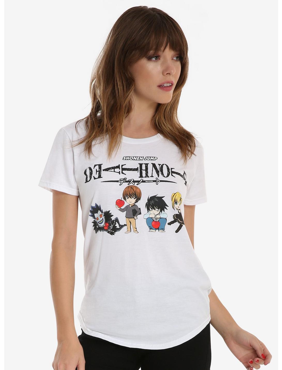 Death Note Apple Womens Tee, WHITE, hi-res