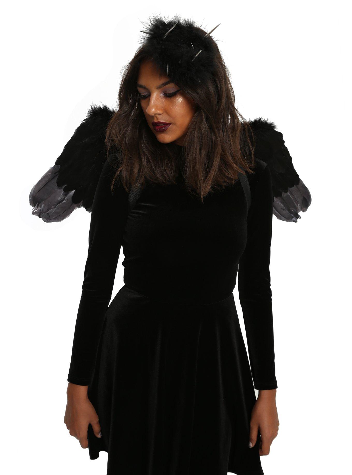 Black Angel Wings Kit, , hi-res