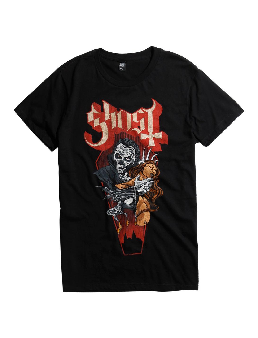 Ghost Dracula T-Shirt, BLACK, hi-res