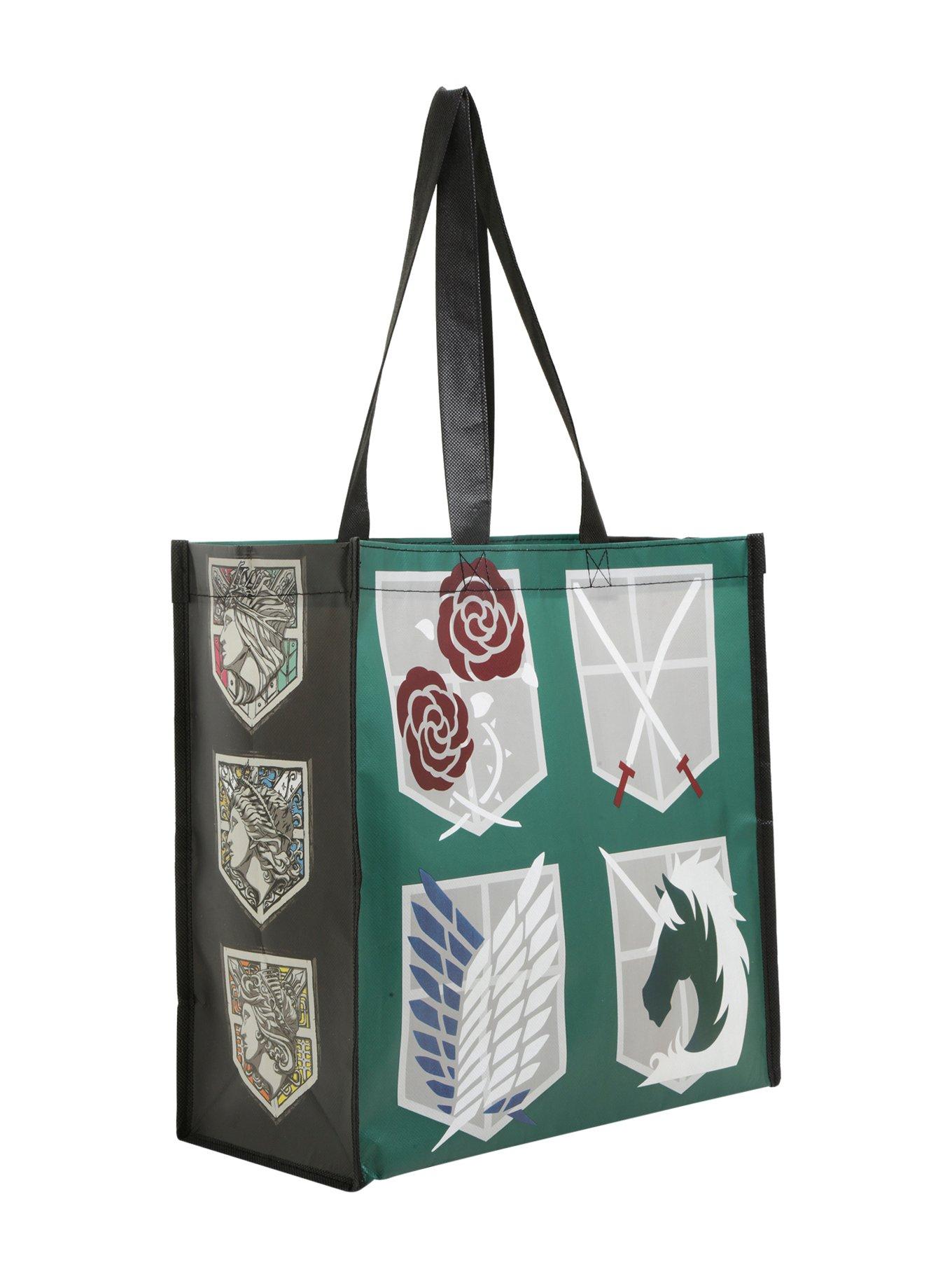 Attack On Titan Military Reusable Tote, , hi-res