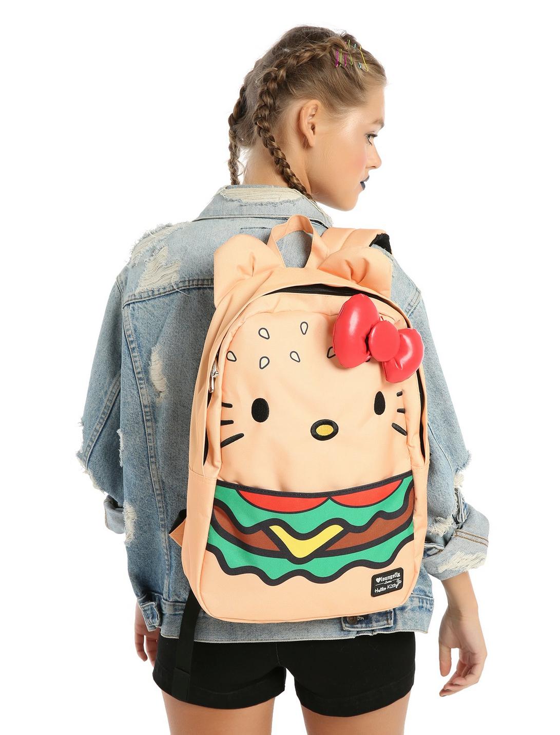 Loungefly Hello Kitty Burger Backpack, , hi-res