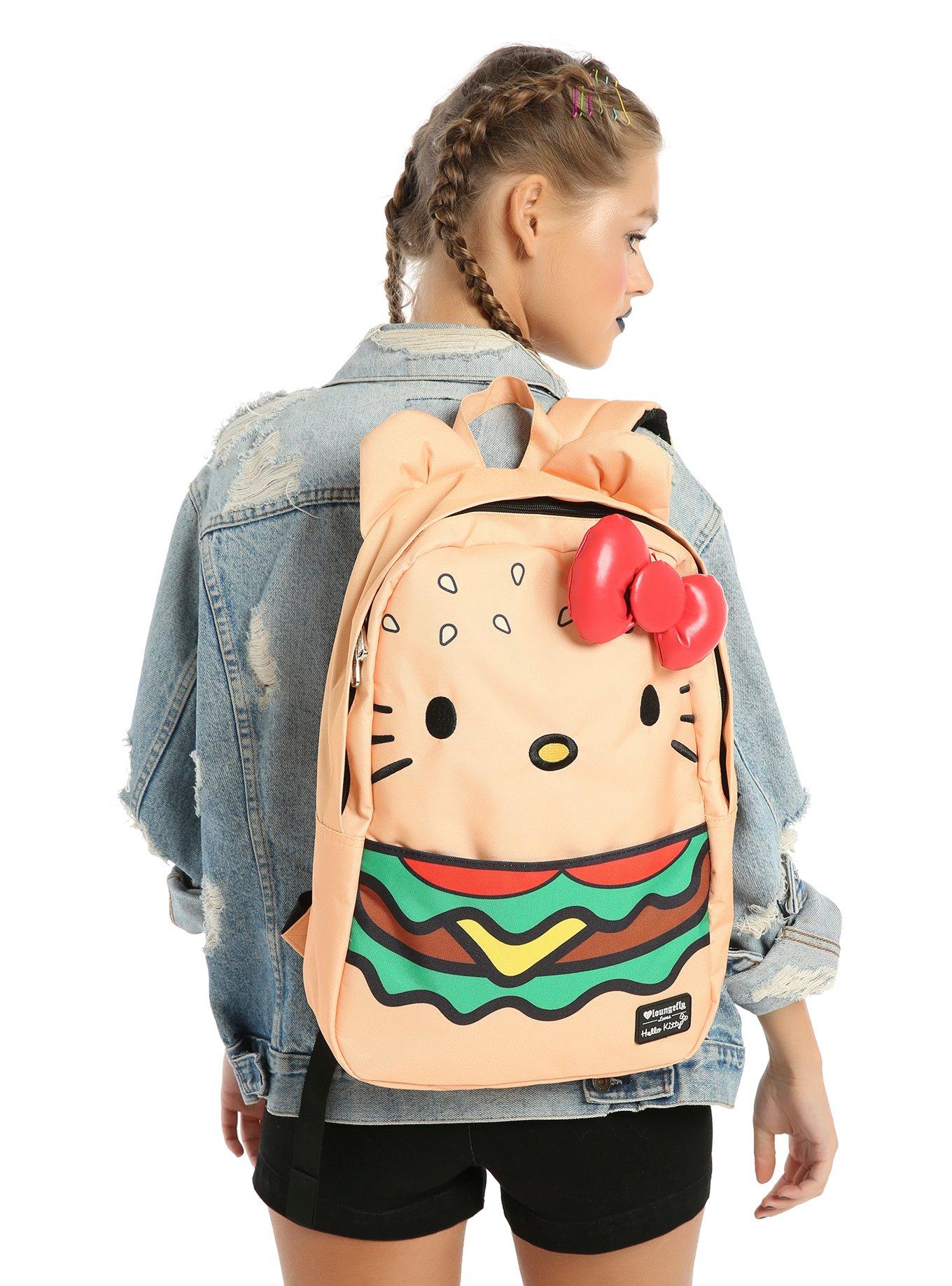 Loungefly Hello Kitty Burger Backpack, , hi-res