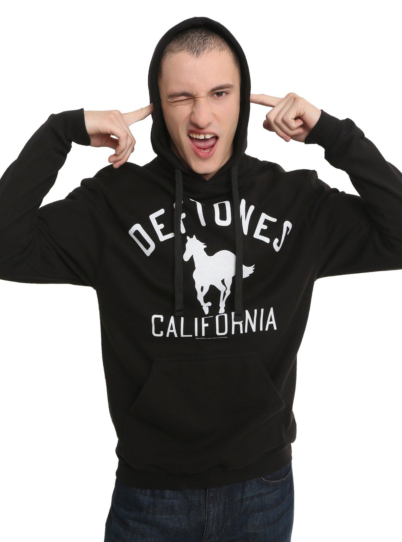 Deftones white 2025 pony hoodie