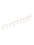 Steel Gold Clear CZ & Ball Nose Screw 9 Pack, MULTI, hi-res