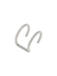 Surgical Steel Double Ring Side Faux Nose Hoop, , hi-res
