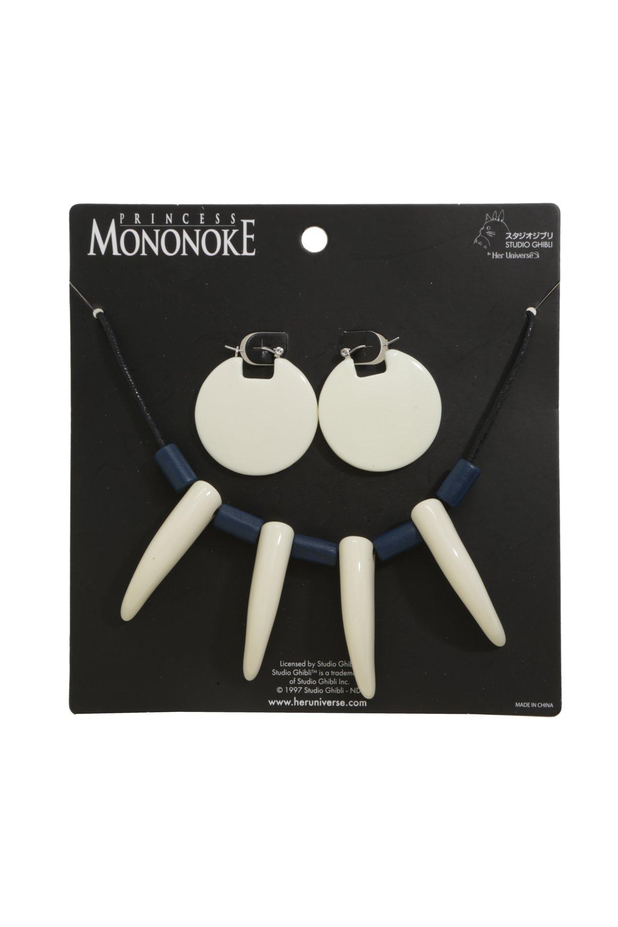 Hot Topic Studio Ghibli Princess Mononoke Kodama Drop Earrings