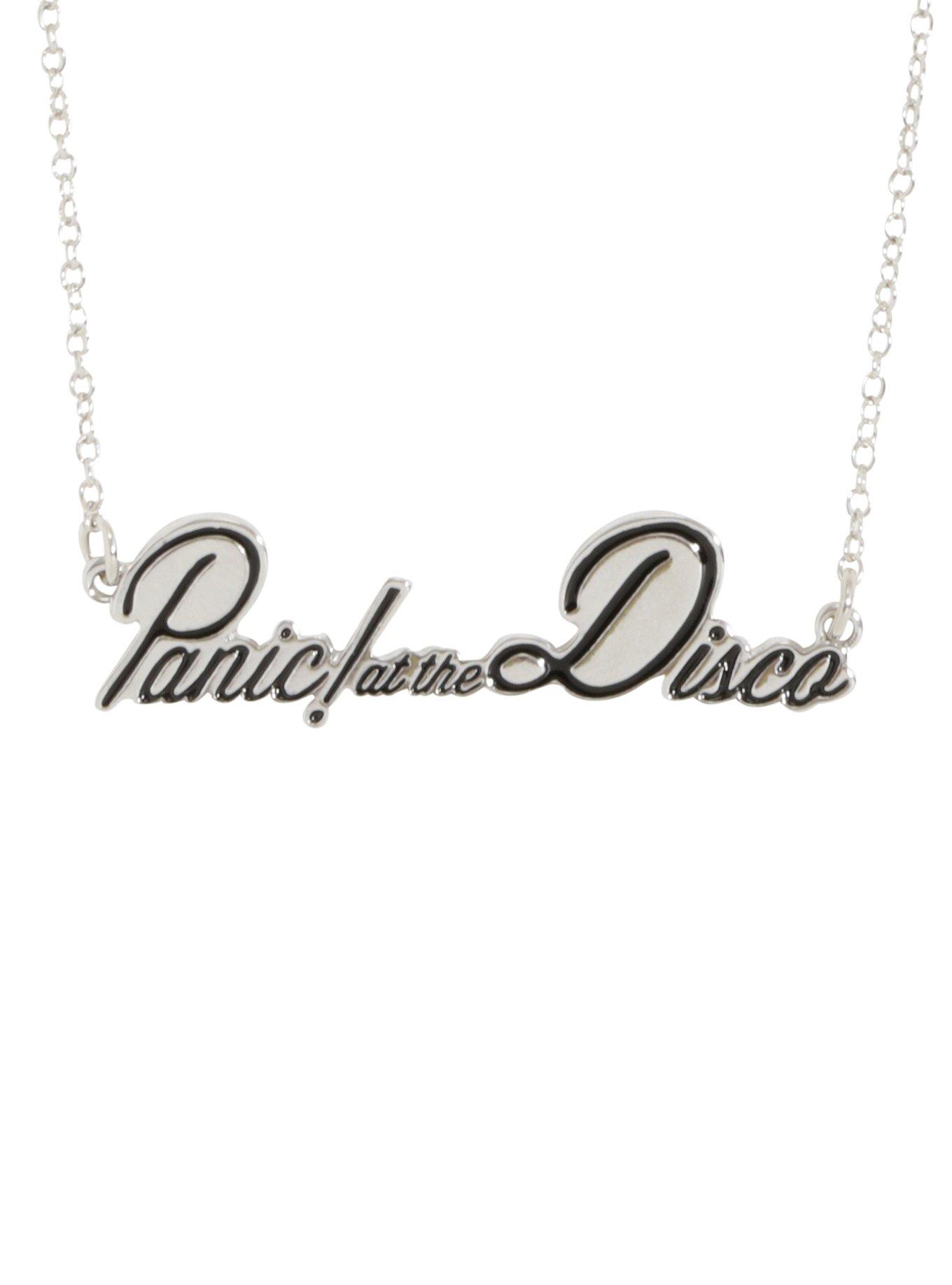 Panic! At The Disco Script Necklace, , hi-res