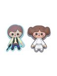 Loungefly Star Wars Princess Leia & Han Solo Rubber Pin Set, , hi-res