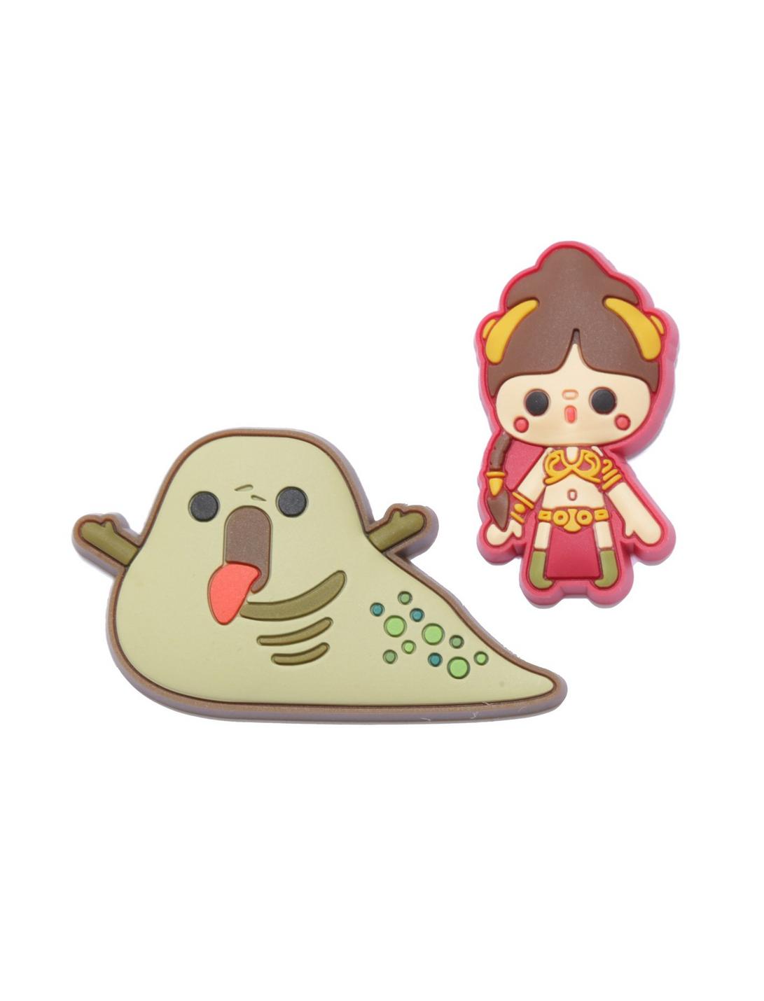 Loungefly Star Wars Leia & Jabba Rubber Pin Set, , hi-res