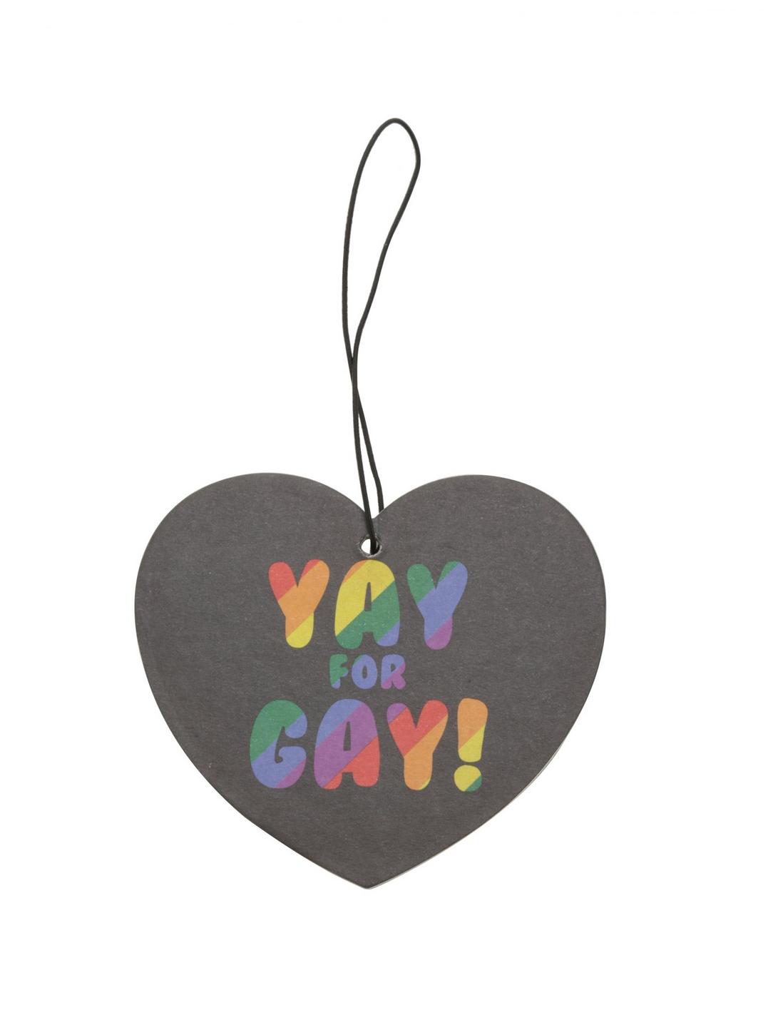 Loungefly Yay For Gay Heart Air Freshener 2 Pack, , hi-res