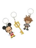Disney Kingdom Hearts Sora, Keyblade & Mickey Key Chain Set 2017 Summer Convention Exclusive, , hi-res