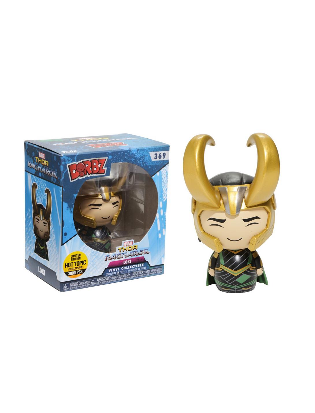 Funko Marvel Thor: Ragnarok Dorbz Loki Vinyl Figure Hot Topic Exclusive, , hi-res