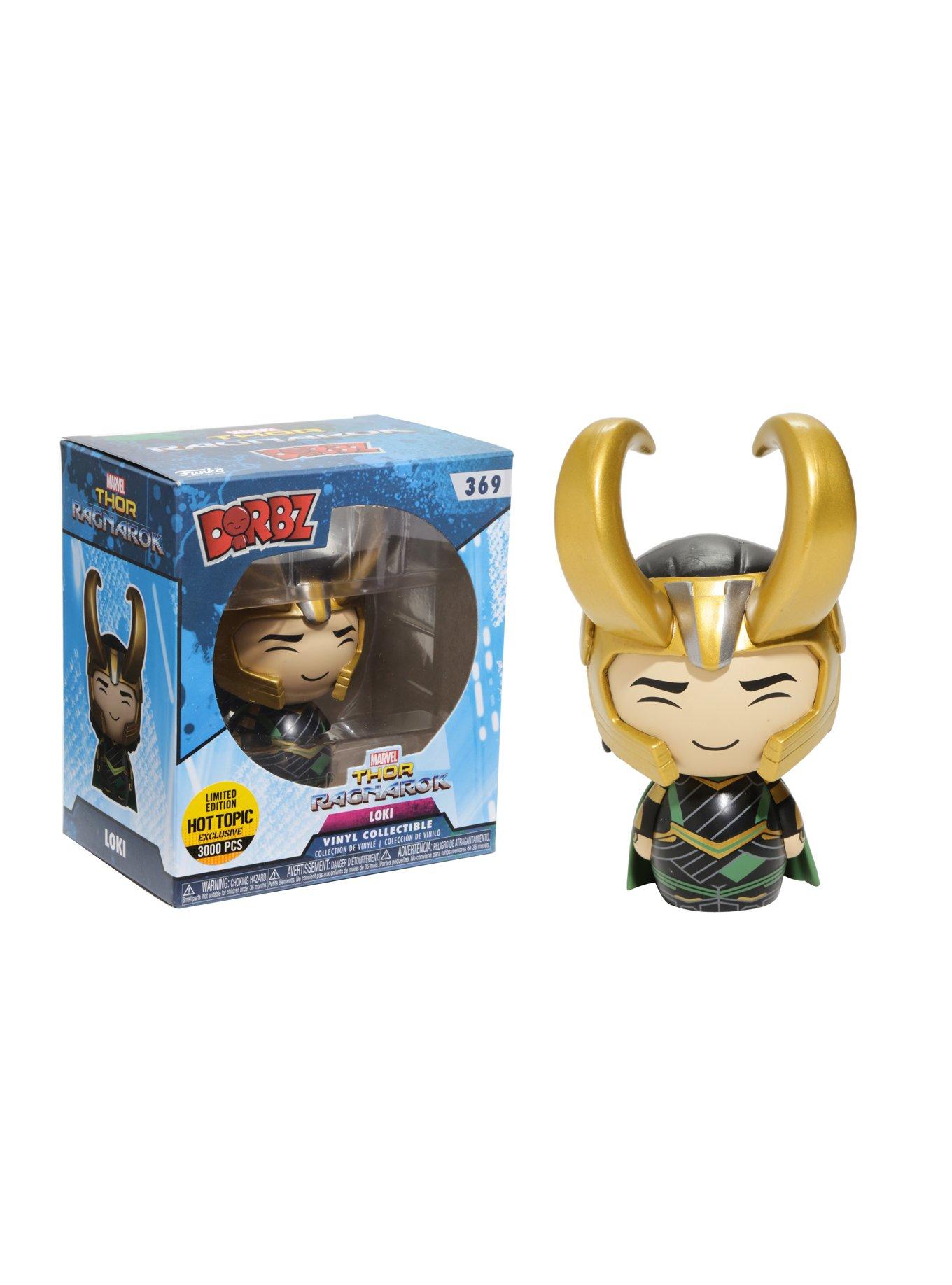Funko Marvel Thor: Ragnarok Dorbz Loki Vinyl Figure Hot Topic Exclusive, , hi-res