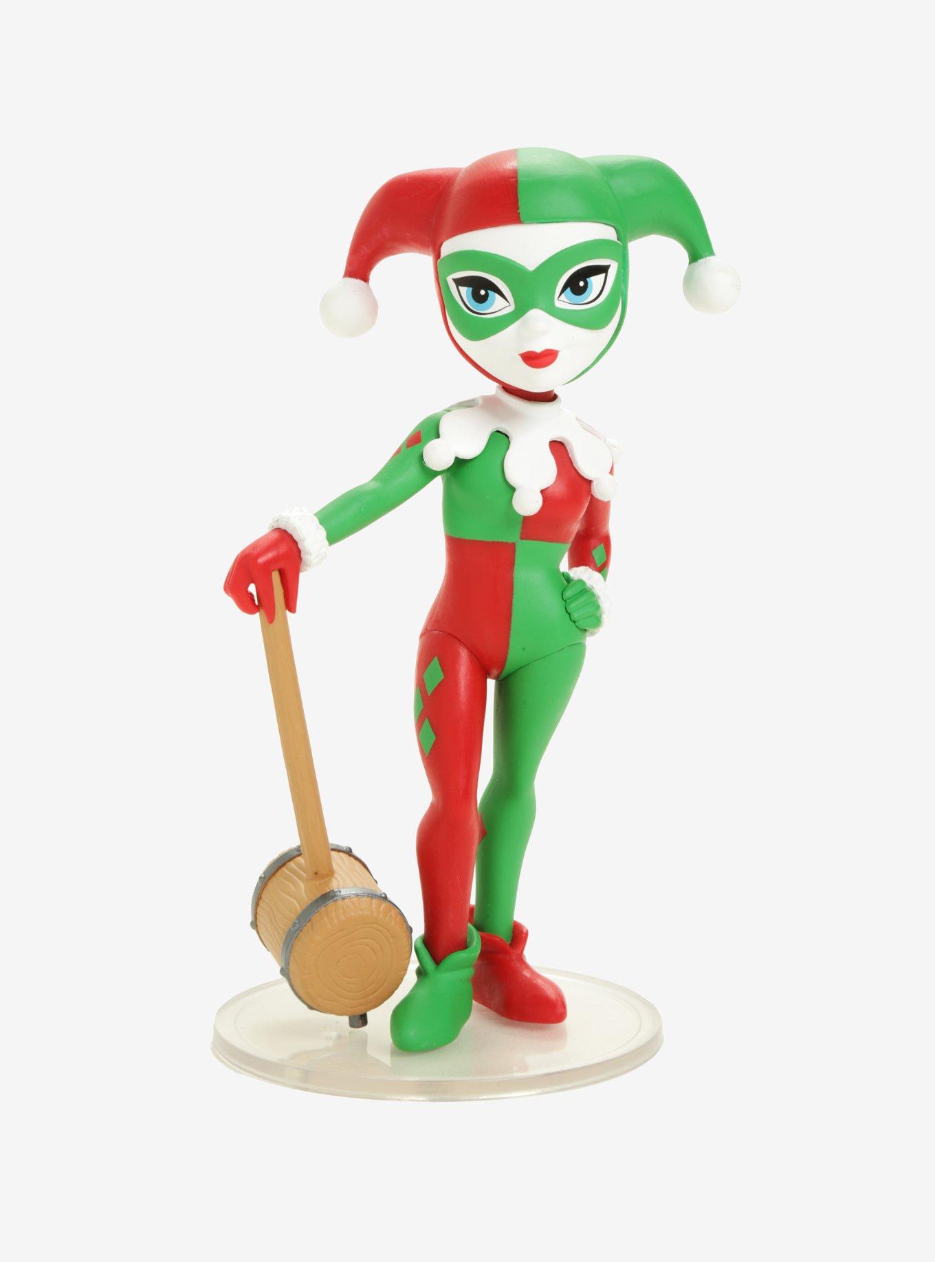 Funko DC Comics Rock Candy Holiday Harley Quinn Vinyl Figure Hot Topic Exclusive, , hi-res