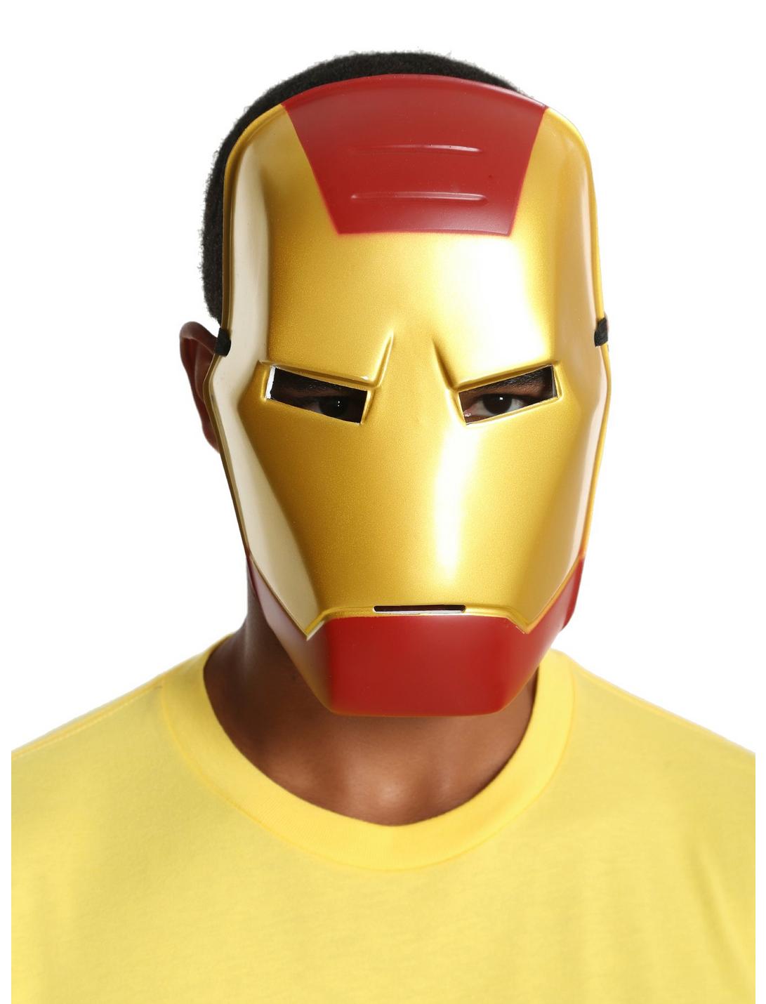 Ben Cooper Marvel Iron Man Vacuform Mask - BoxLunch Exclusive, , hi-res