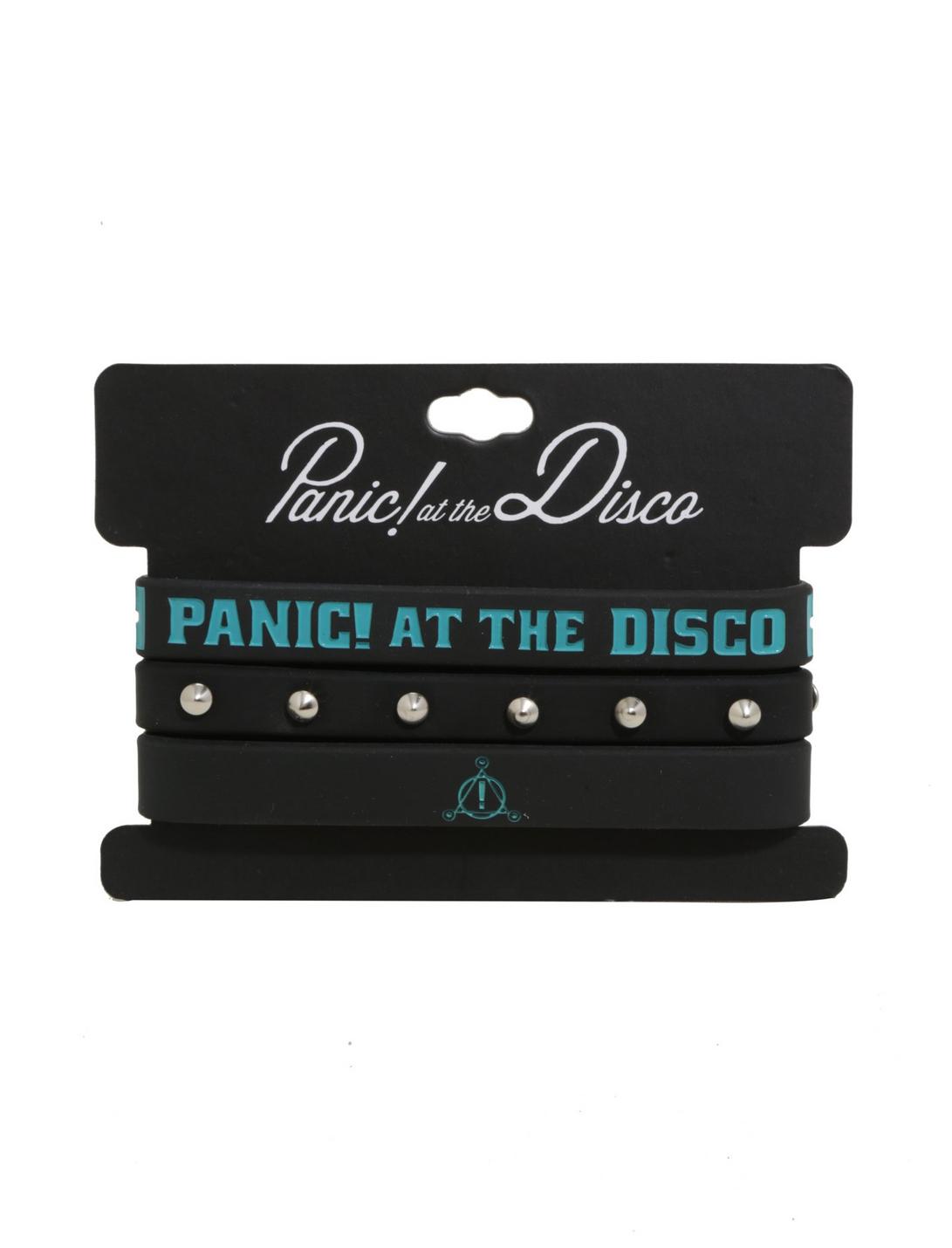 Panic! At The Disco Symbol Rubber Bracelet Set, , hi-res