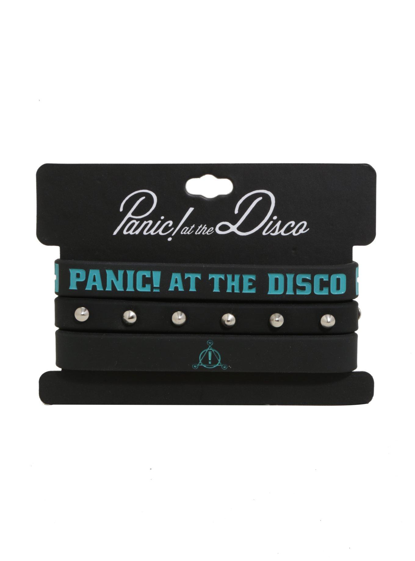 Panic! At The Disco Symbol Rubber Bracelet Set, , hi-res