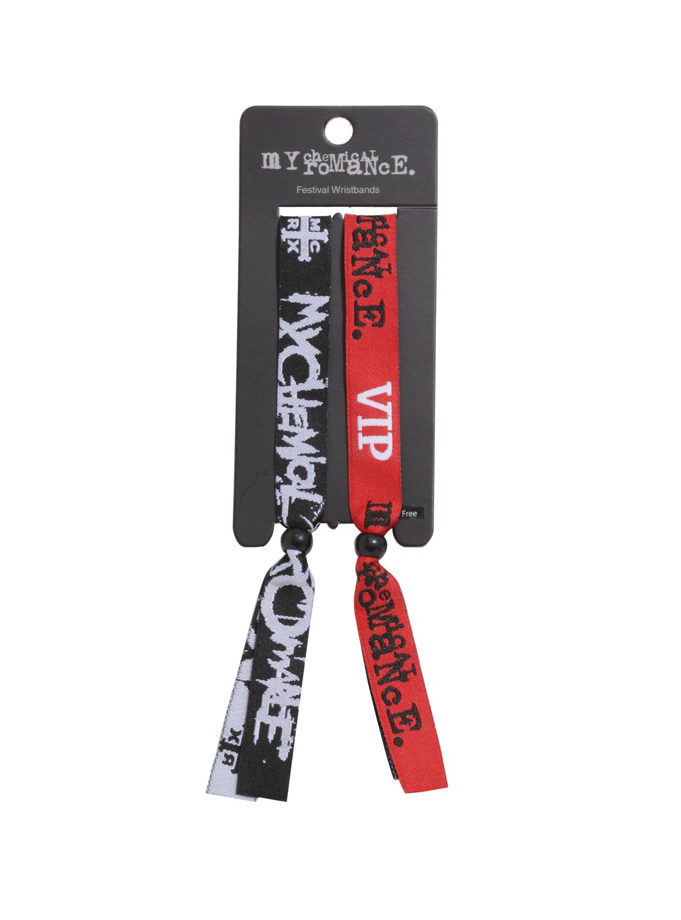 My Chemical Romance Fabric Festival Wristband Set, , hi-res