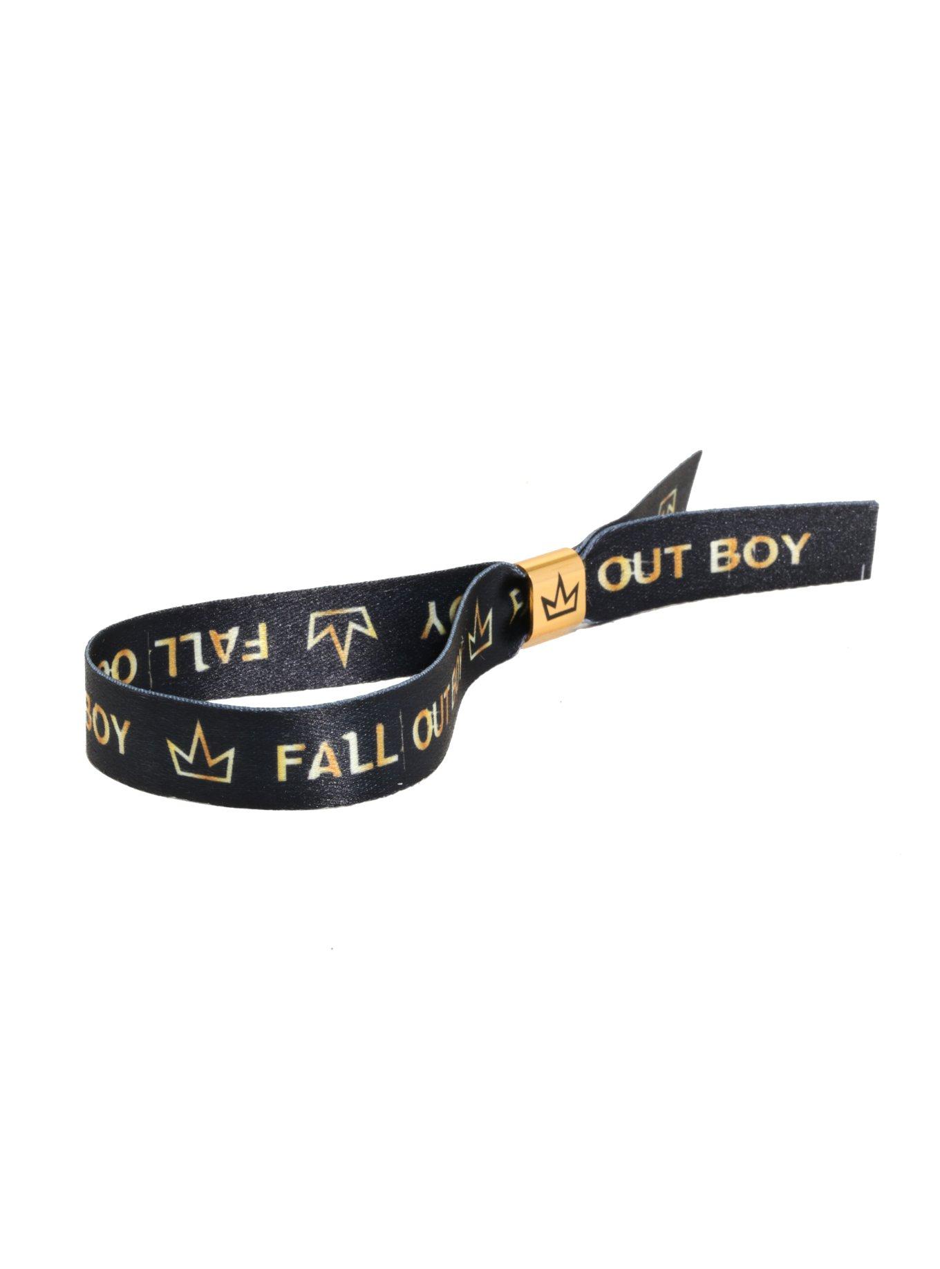 Fall Out Boy Fabric Wristband, , hi-res