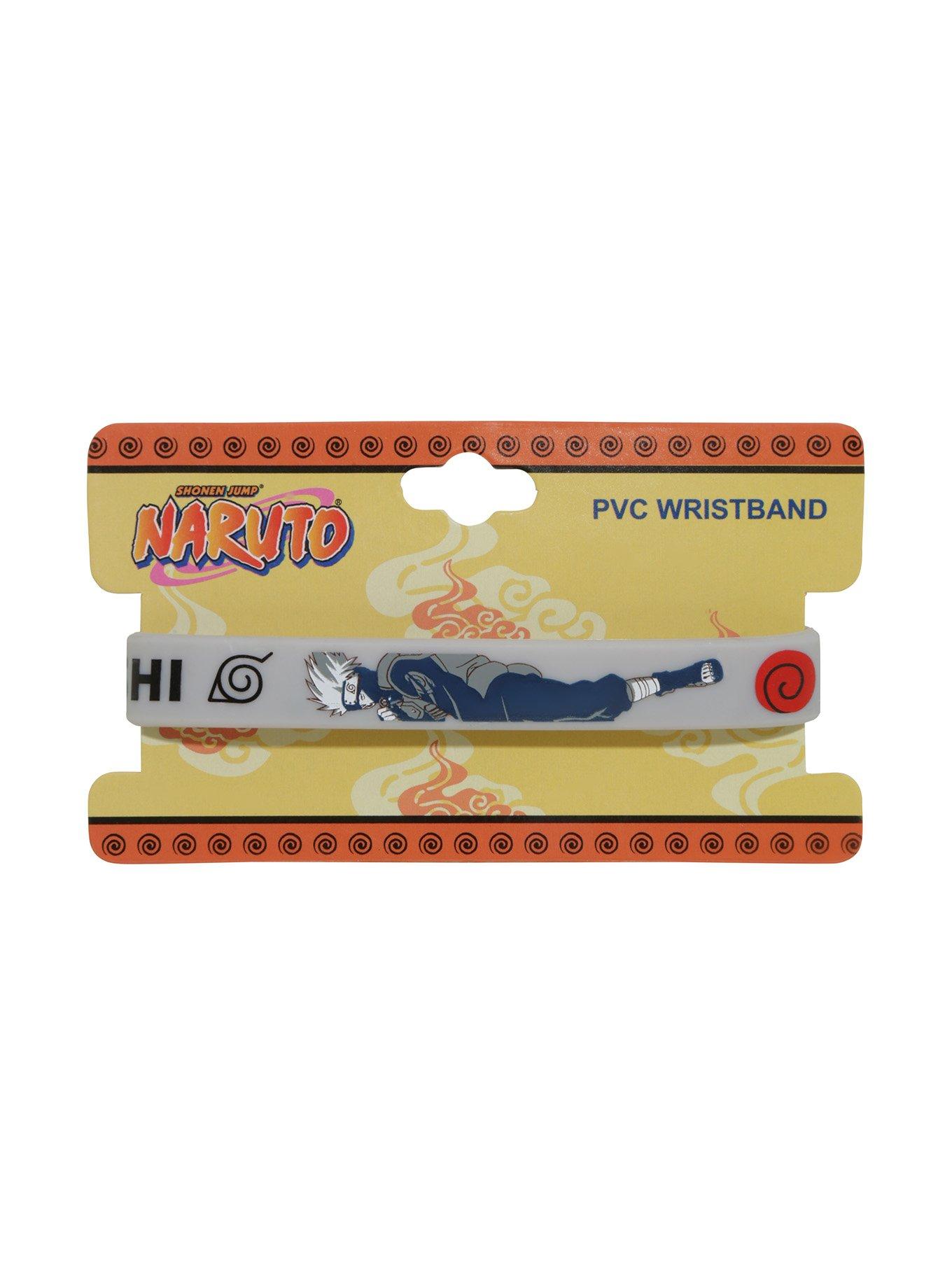 Naruto Shippuden Kakashi Rubber Bracelet, , hi-res