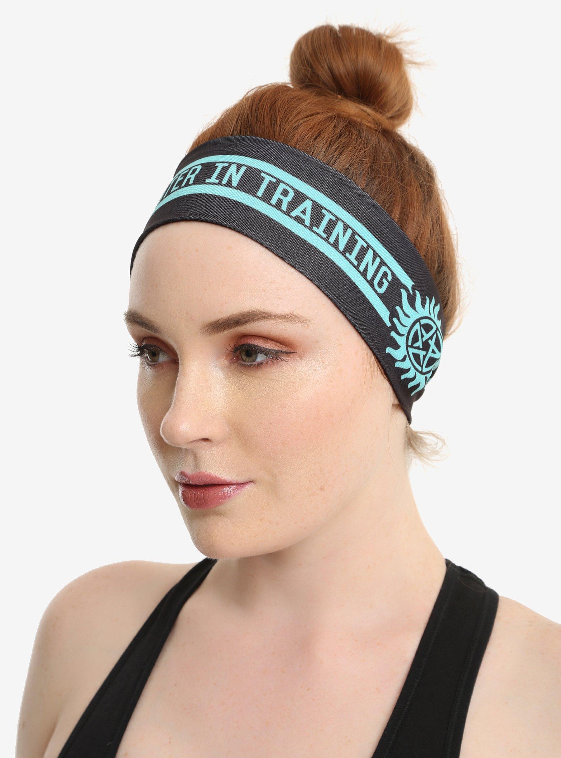 Supernatural Hunter In Training Active Headband, , hi-res