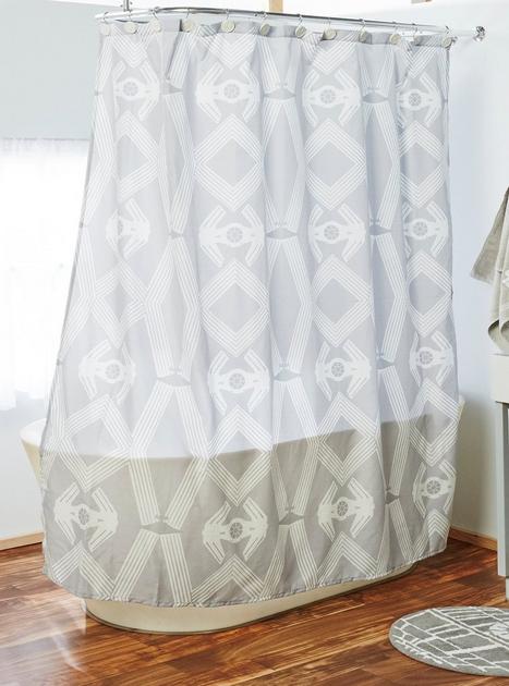 Star wars shower curtain discount