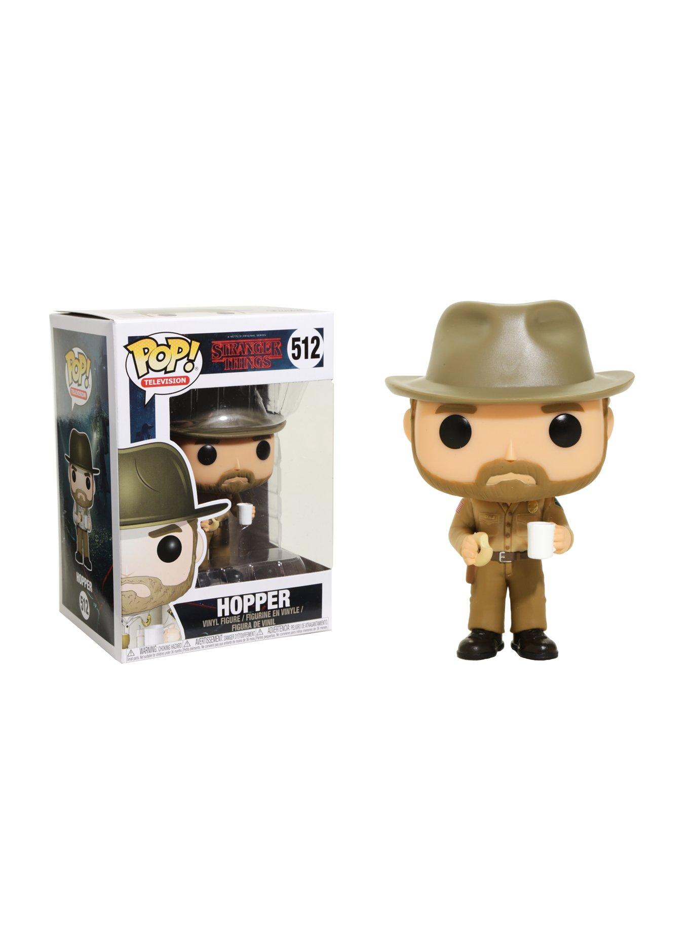 Funko Stranger Things Pop! Television Hopper Vinyl Figure, , hi-res