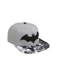 DC Comics Batman Grey Crown Sublimated Bill Snapback Hat, , hi-res