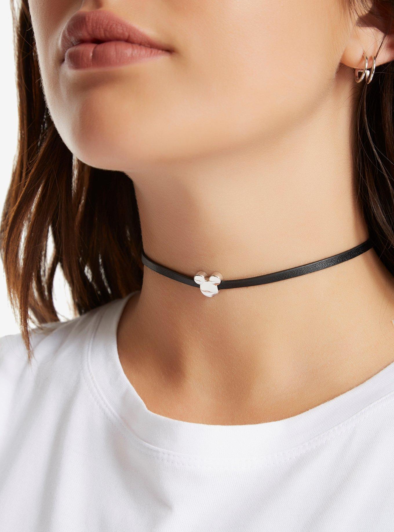 Disney Mickey Mouse Sliding Charm Choker | BoxLunch