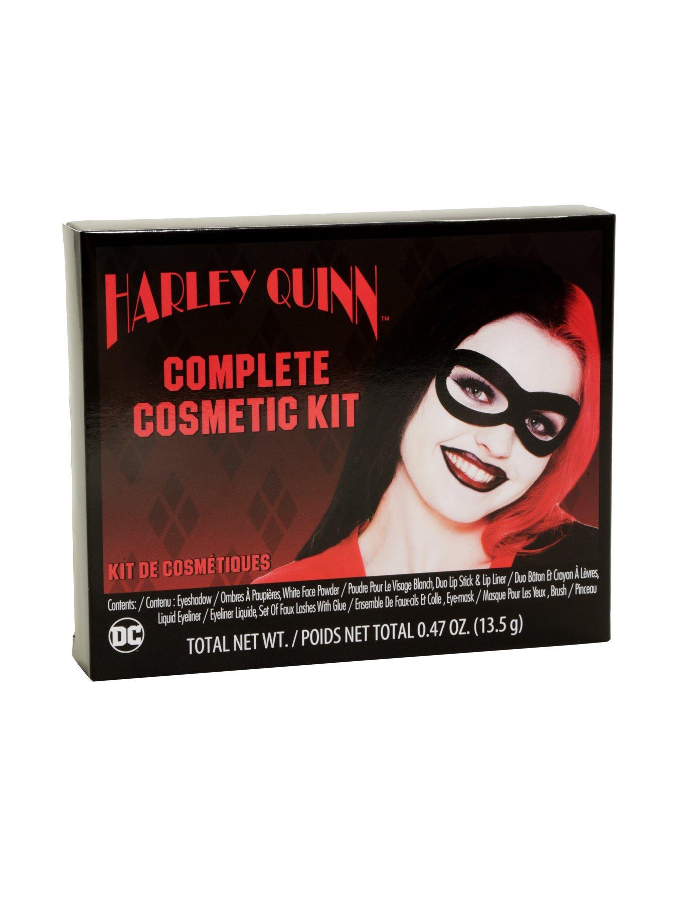 videnskabsmand erotisk fotoelektrisk DC Comics Classic Harley Quinn Makeup Kit | Hot Topic