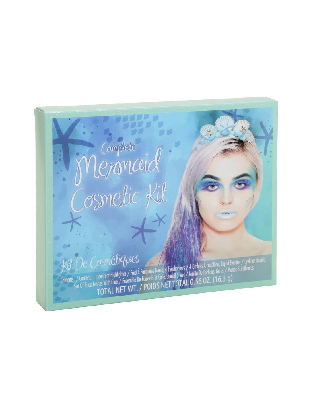 Complete Mermaid Makeup Kit, , hi-res