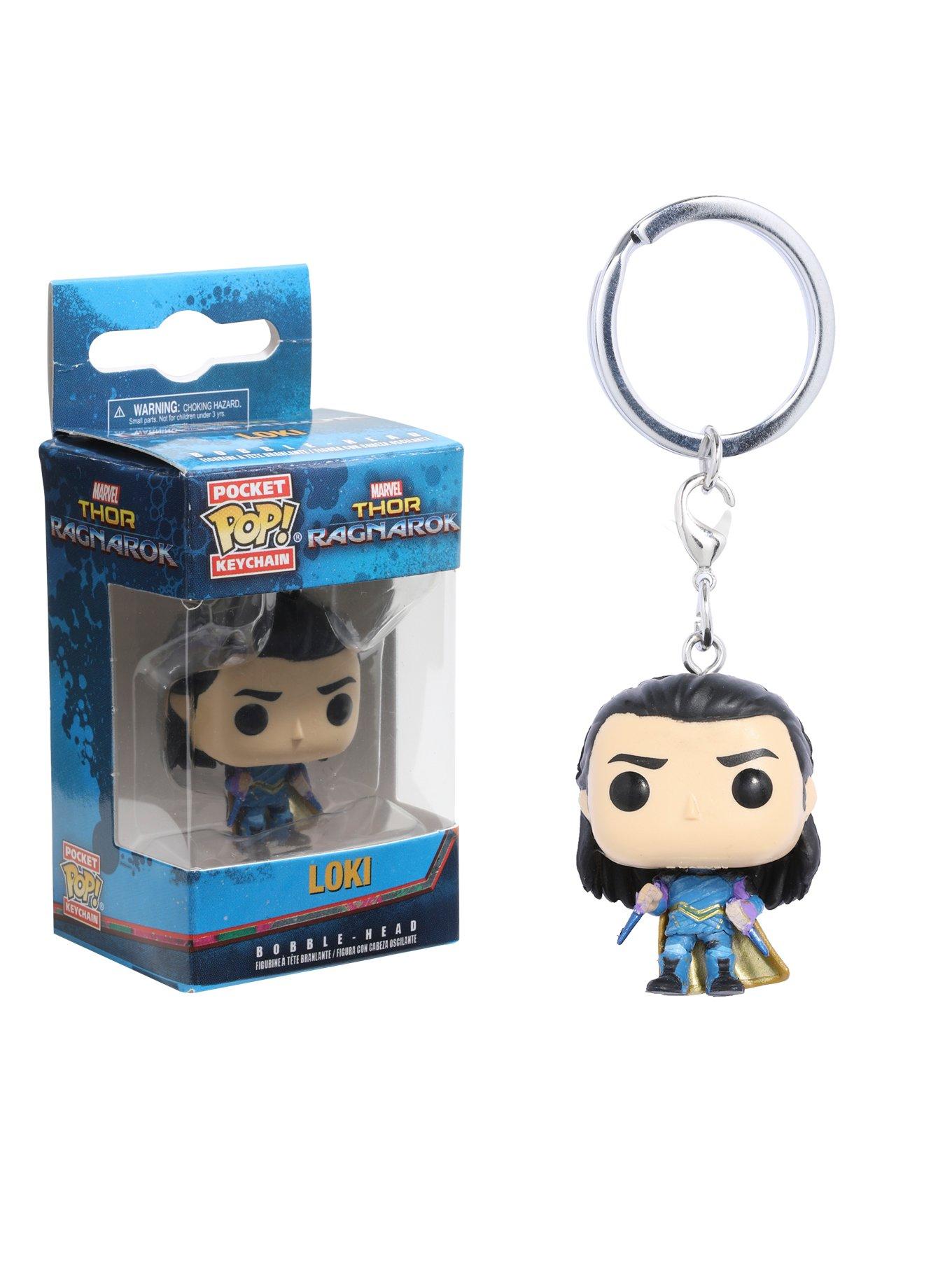 Funko Marvel Thor: Ragnarok Pop! Loki Key Chain, , hi-res