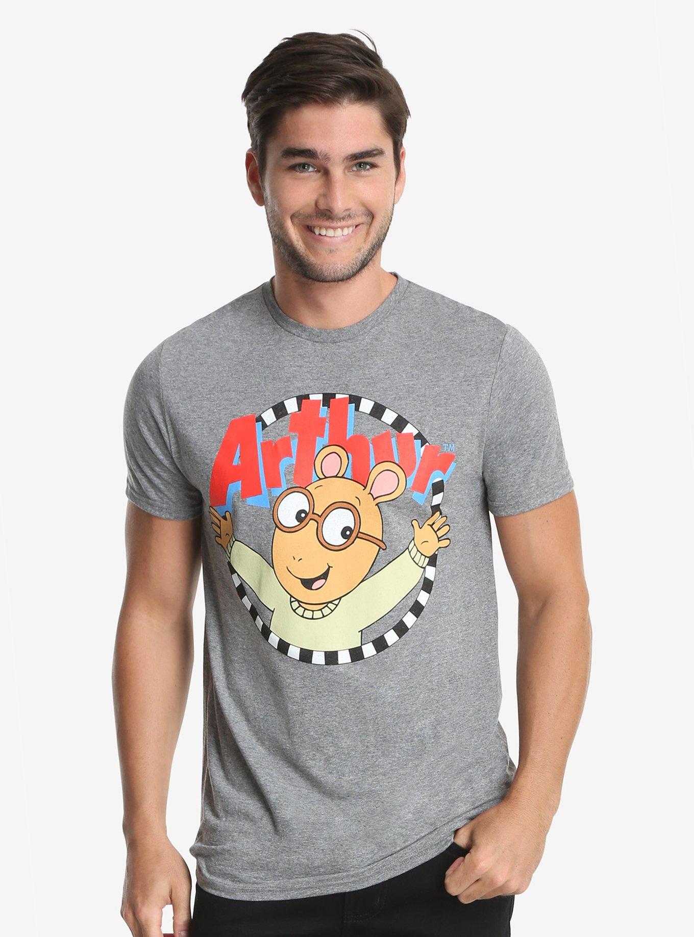 Arthur Logo T-Shirt, GREY, hi-res