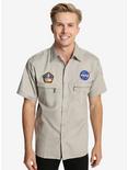 NASA Work Shirt Button-Up, GREY, hi-res
