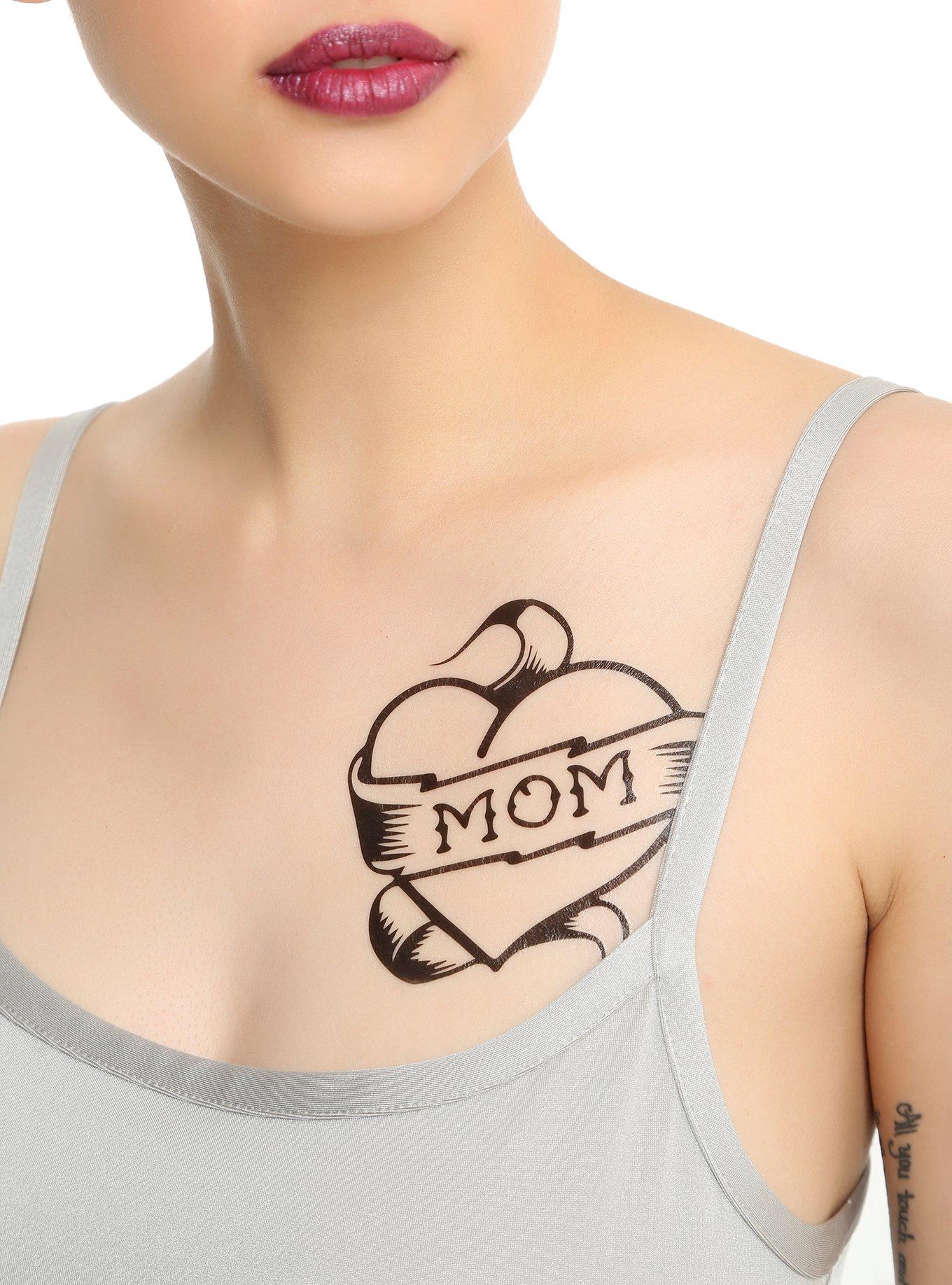 Lips & Bunny Temporary Tattoos