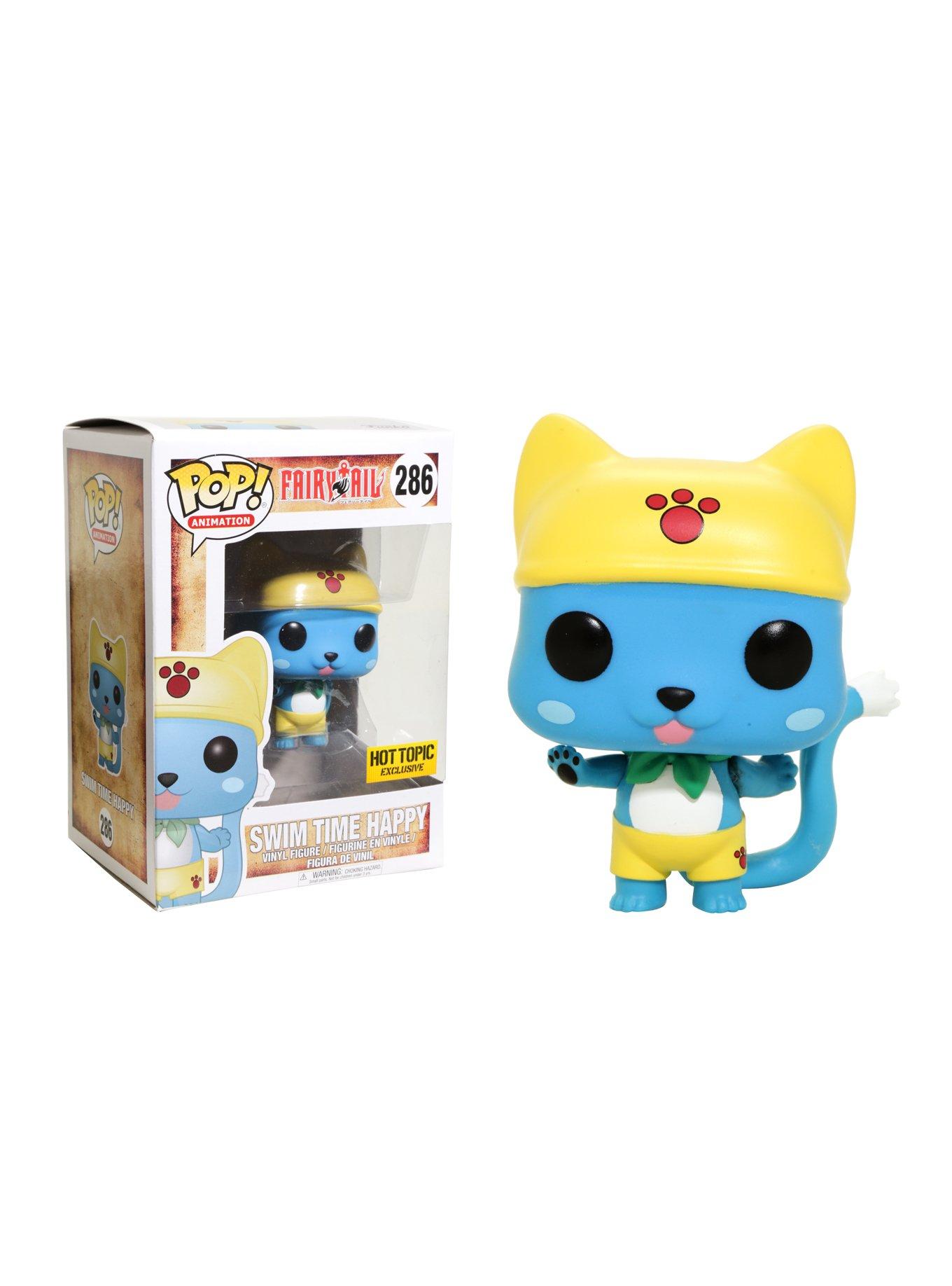 Funko Fairy Tail Pop Animation Swim Time Happy Vinyl Figure Hot Topic Exclusive Hot Topic