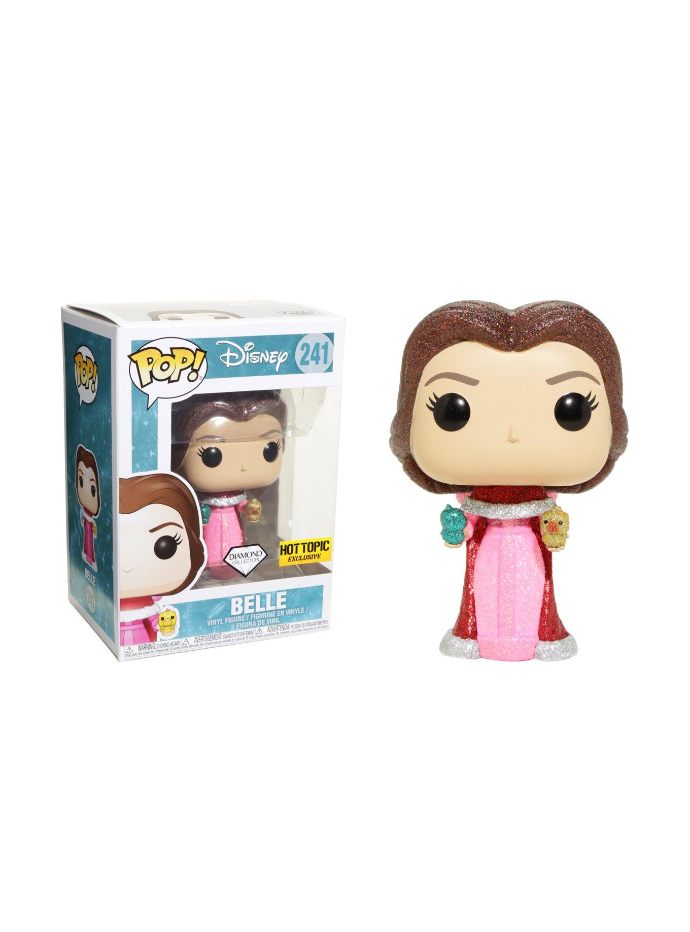 Funko Disney Diamond Collection Beauty And The Beast Pop! Belle Vinyl Figure Hot Topic Exclusive, , hi-res