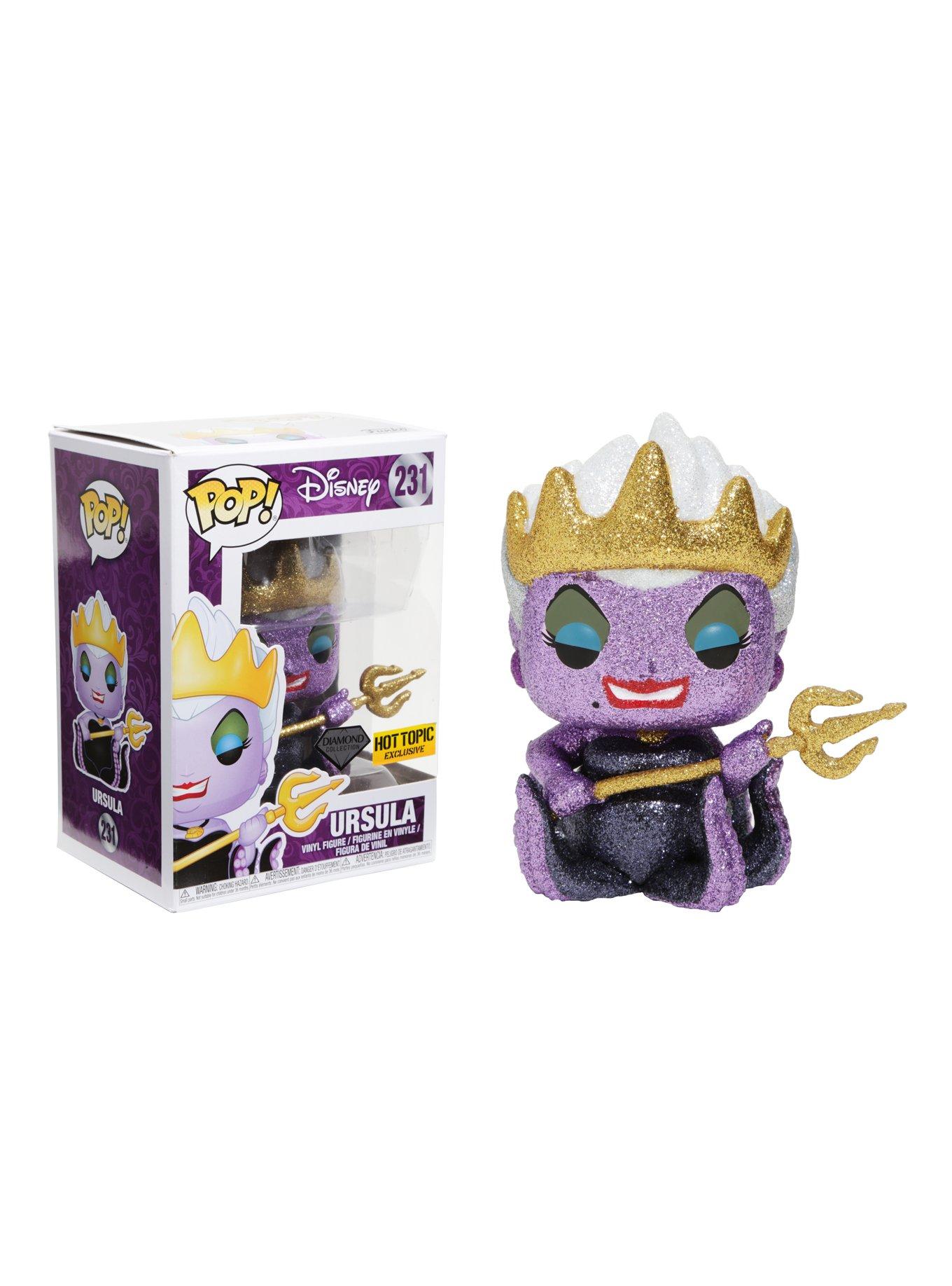 Funko Disney Diamond Collection The Little Mermaid Pop! Ursula Vinyl Figure Hot Topic Exclusive, , hi-res