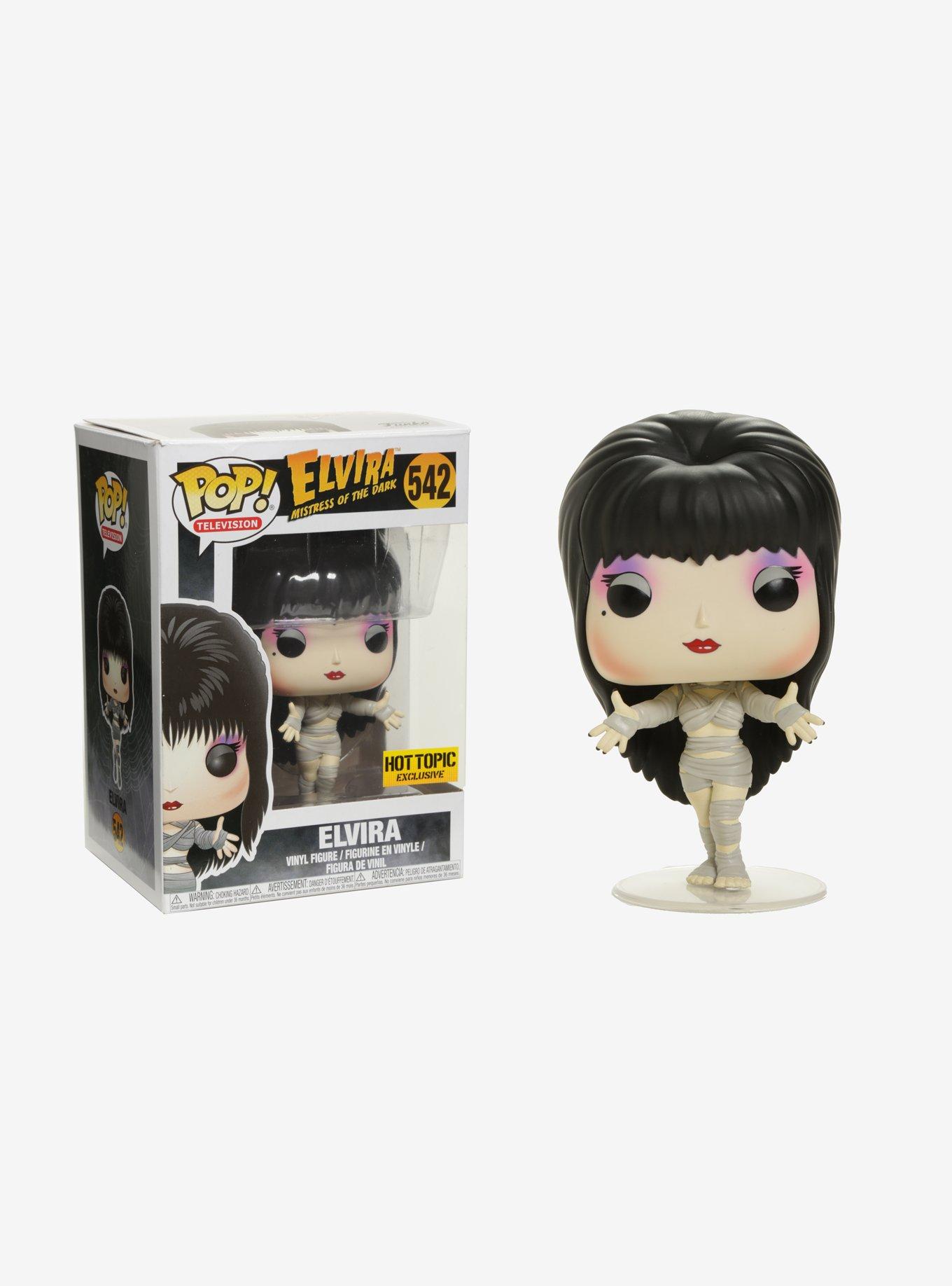 Funko Elvira Mistress Of The Dark Pop! Television Elvira (Mummy) Vinyl  Figure Hot Topic Exclusive